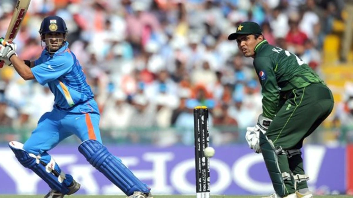 Gautam Gambhir and Kamran Akmal