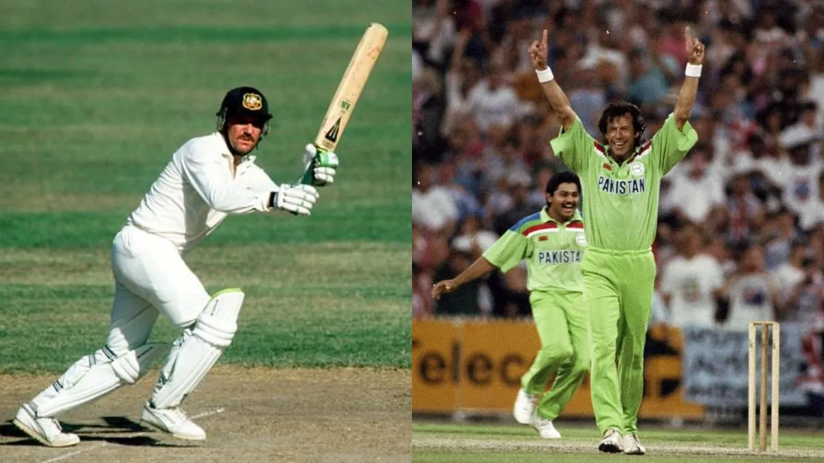 Imran Khan vs Allan Border