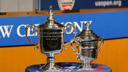 US Open 2025 trophy