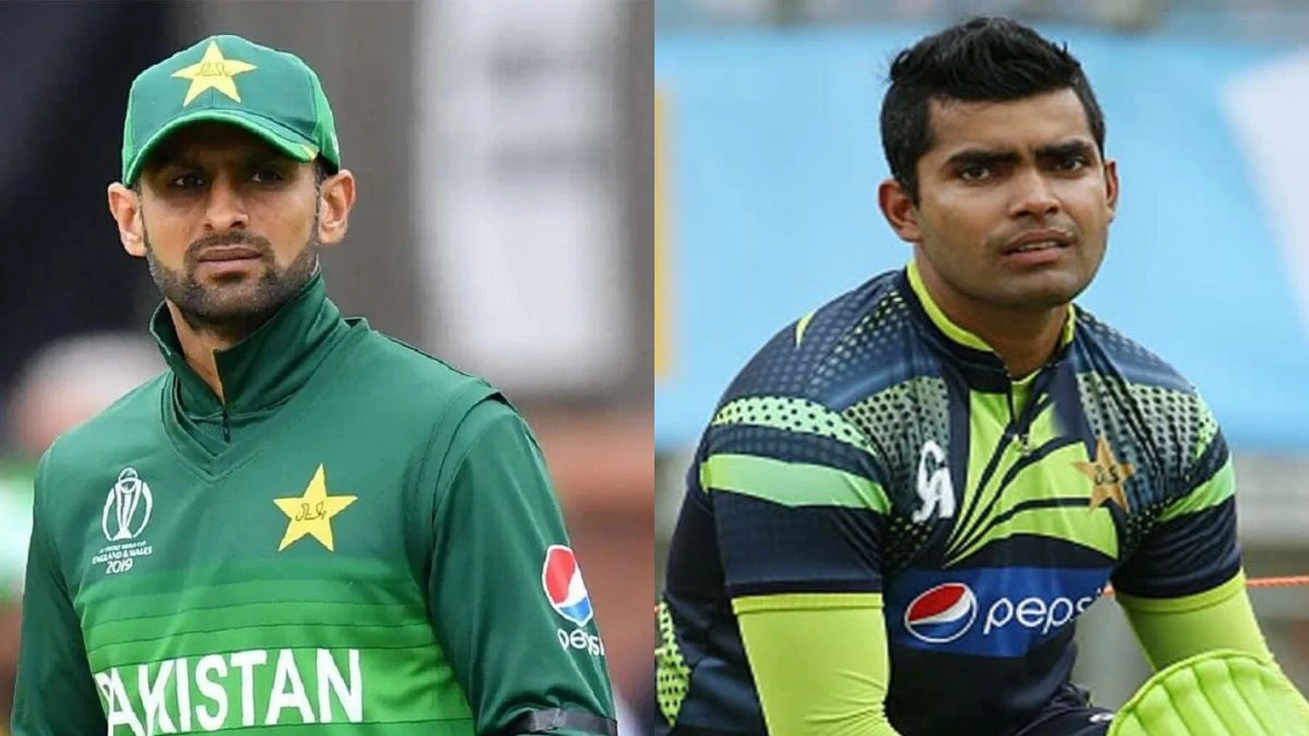 Umar Akmal and Shoaib Malik