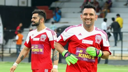 Lionel Messi With Virat Kohli (Indicative Image)