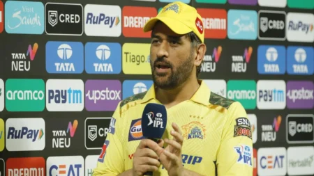 MS Dhoni Breaks Silence On CSK Future