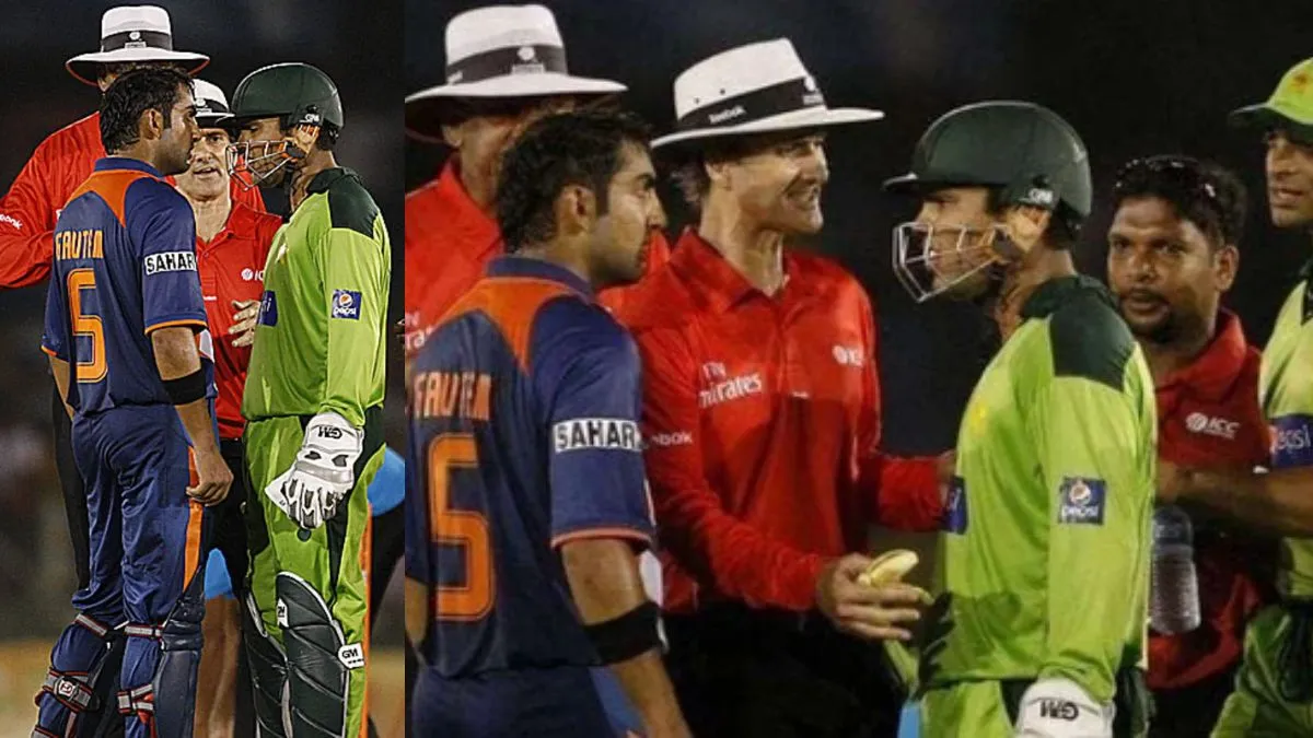 जब ड्रिंक्स ब्रेक के दौरान भिड़े गंभीर-अकमल, खेल को बना दिया जंग का मैदान 3 big fights during the international match between India and Pakistan