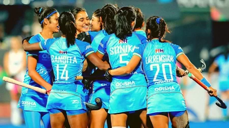 Indian women hockey team