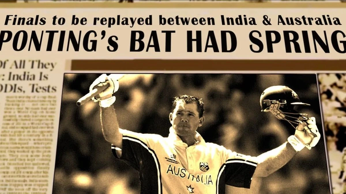 क्या है रिकी पोंटिंग के स्प्रिंग बैट की पूरी कहानी Ricky Ponting spring bat story