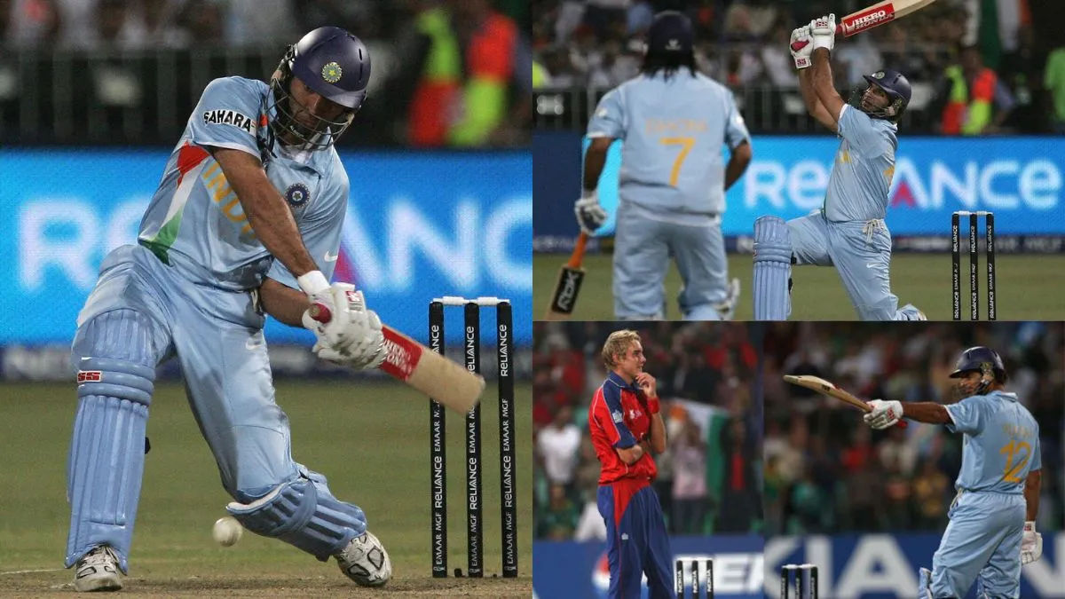 आज के ही दिन 18 साल पहले डरबन में गरजा था युवराज का बल्ला, ब्रॉड को जड़ें थे 6 छक्के, देखें वीडियो When Yuvraj Singh Hit Six Sixes To Stuart Broad