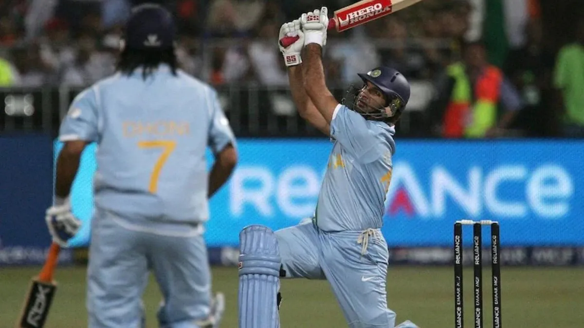 When Yuvraj Singh Hit Six Sixes To Stuart Broad