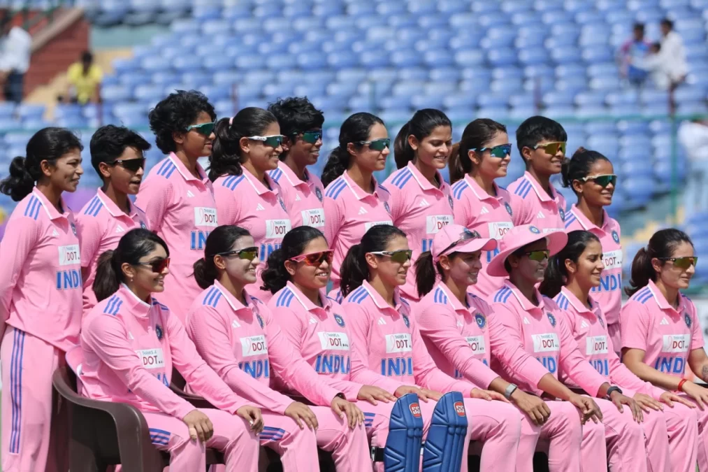Real Reason Behind Indian Women’s Team Wearing Pink Jersey in INDW vs AUSW 3rd ODI