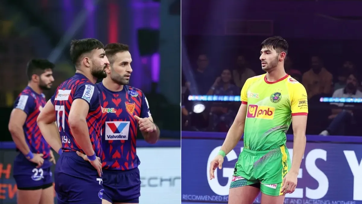 PKL 2025 Match 43 Preview: पटना पाइरेट्स बनाम दबंग दिल्ली, हेड-टू-हेड रिकॉर्ड, संभावित प्लेइंग सेवन और मैच डिटेल्स Patna Pirates vs Dabang Delhi K.C. PKL 2025 Match 43 Preview