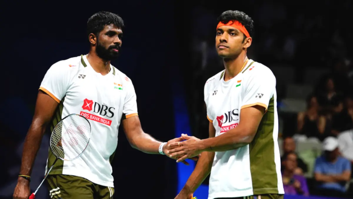 China Masters 2025: सेमीफाइनल में पहुंची सात्विक-चिराग की जोड़ी, मलेशिया की जोड़ी से होगा अगला मुकाबला China Masters 2025: सेमीफाइनल में पहुंची सात्विक-चिराग की जोड़ी, मलेशिया की जोड़ी से होगा अगला मुकाबला