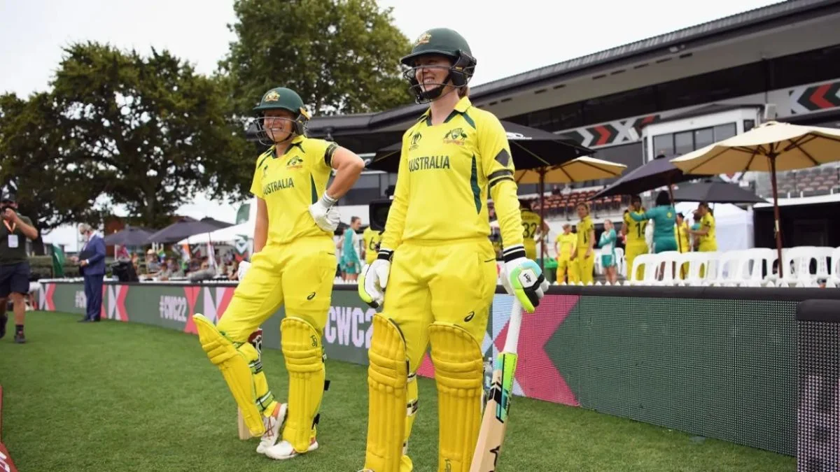 Alyssa Healy and Rachael Haynes