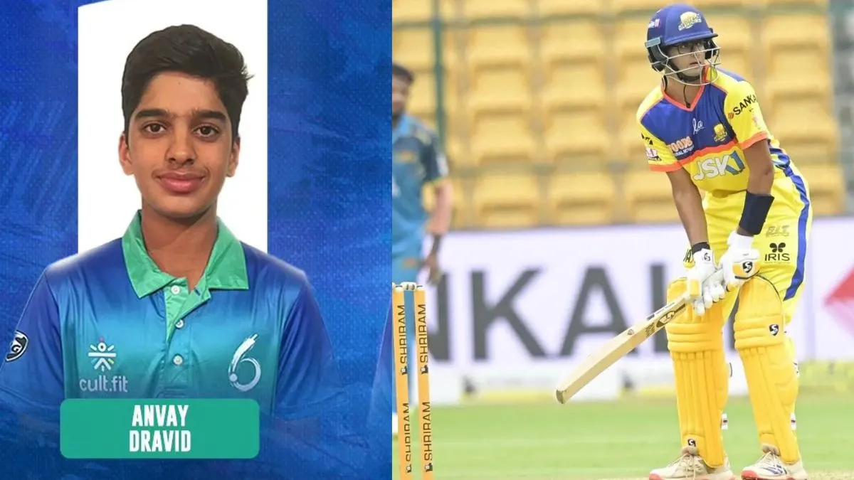 Anvay Dravid Wins KSCA Award 2nd Time