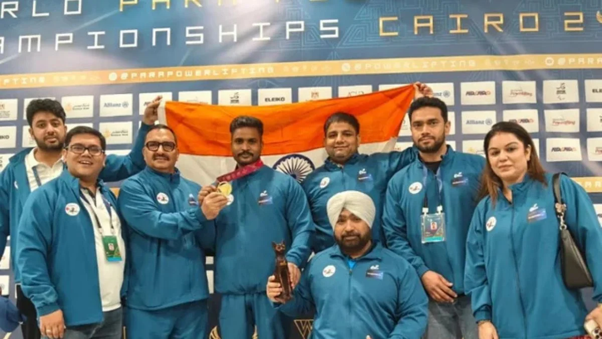 Para Powerlifting: विश्व चैंपियनशिप में पैरा पावरलिफ्टर विनय का शानदार प्रदर्शन, 72 किग्रा में जीता स्वर्ण पदक Para Powerlifter Vinay
