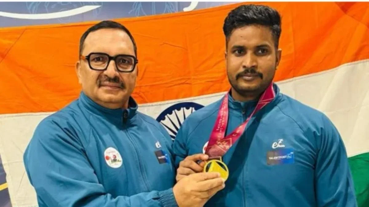 Para Powerlifting: विश्व चैंपियनशिप में पैरा पावरलिफ्टर विनय का शानदार प्रदर्शन, 72 किग्रा में जीता स्वर्ण पदक Para Powerlifter Vinay