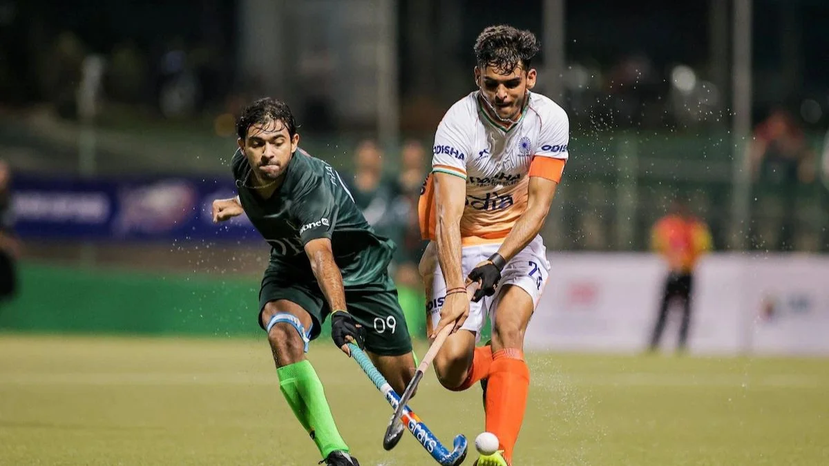 Sultan Johor Cup: भारतीय जूनियर पुरुष हॉकी टीम ने सुल्तान जोहोर कप में पाकिस्तान से खेला 3-3 से ड्रॉ india and pakistan hockey match