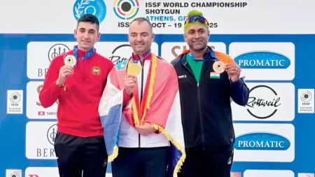 Zoravar Singh Sandhu's amazing feat, winning a bronze medal at the age of 48