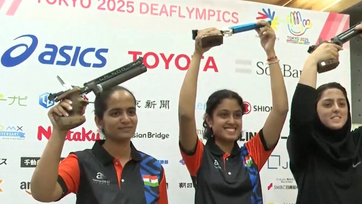 Deaflympics 2025: भारतीय महिलाओं ने बिखेरी डेफलिंपिक्स में चमक, अनुया ने स्वर्ण और प्रांजलि ने जीता रजत Anuya Prasad in Deaflympics 2025