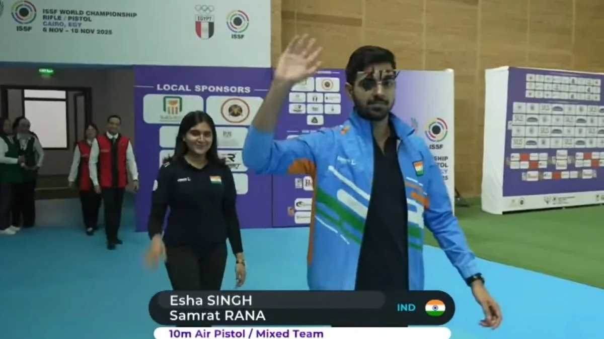 Esha Singh and Samrat Rana