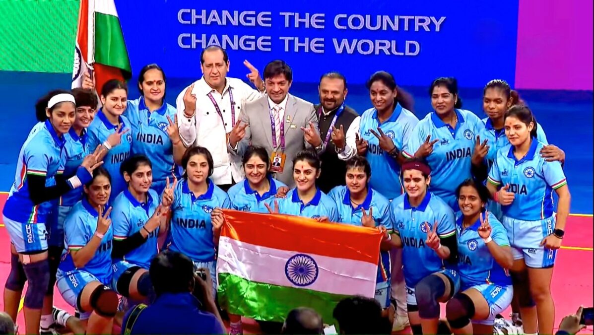 India Women's Kabaddi World Cup 2025 Champion