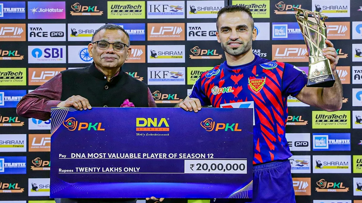 PKL 12 Award Winners: फजल अत्राचली बने MVP, अयान लोचब और नवदीप को भी मिले बड़े अवॉर्ड PKL 12 Award Winners