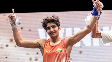 Asian Boxing 2026: मीनाक्षी, जैसमीन एशियाई मुक्केबाजी चैंपियनशिप के सेमीफाइनल में, पुरुषों ने भी दिखाई ताकत Meenakshi Hooda