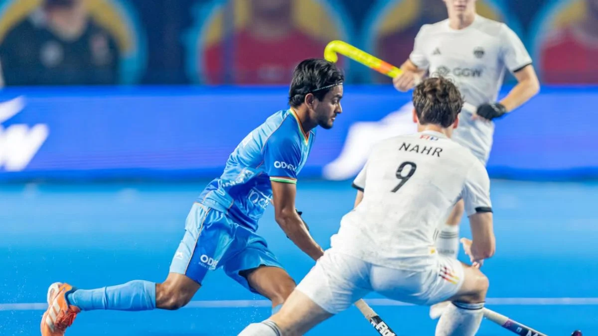 Germany and india hockey team