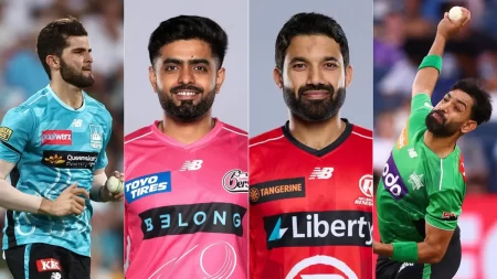 How Pakistan Players Performed in the First Round of Fixtures BBL 2025-26