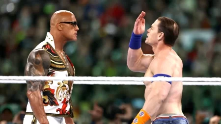 The Rock and John Cena