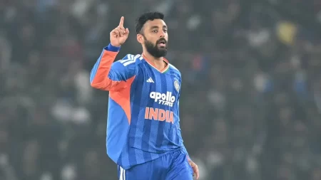Varun Chakravarthy joins elite list of most T20I wickets for India in a calendar year