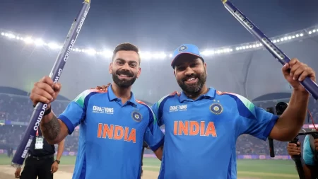 Virat Kohli and Rohit Sharma