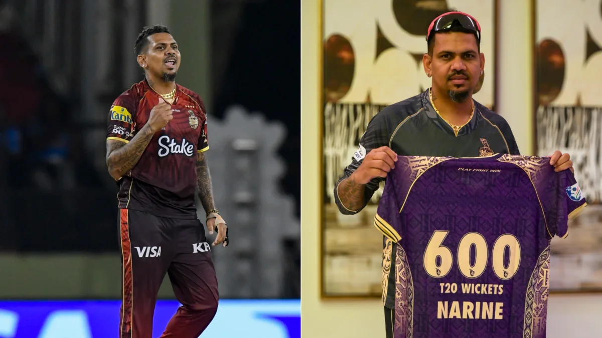 T20 क्रिकेट में 600 से ज्यादा विकेट लेने वाले गेंदबाज, सुनील नरेन ने रचा इतिहास T20 Cricket 600+ Wickets: Sunil Narine Creates History, Rashid Khan and Dwayne Bravo Lead All-Time List