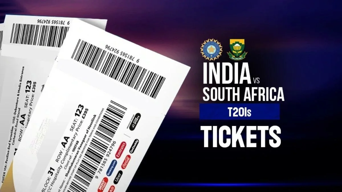 Ind Vs SA: भारत-द.अफ्रीका टी-20 मैच की टिकट दरें हुईं जारी, जानें कैसे बुक करें टिकट tocket booking