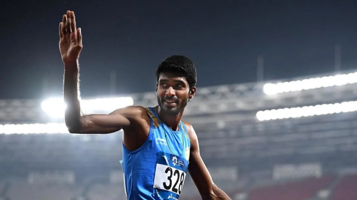 Athlete Jinson Johnson