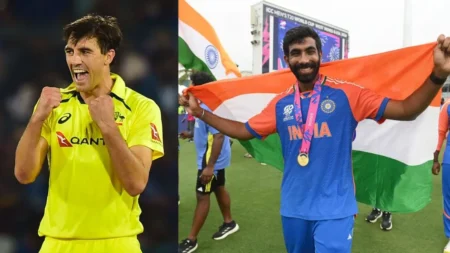 जसप्रीत बुमराह बनाम पैट कमिंस, टी20 वर्ल्ड कप में कैसा रहा हैं अब तक दोनों का प्रदर्शन Jasprit Bumrah Vs Pat Cummins T20 World Cup Stats Comparision