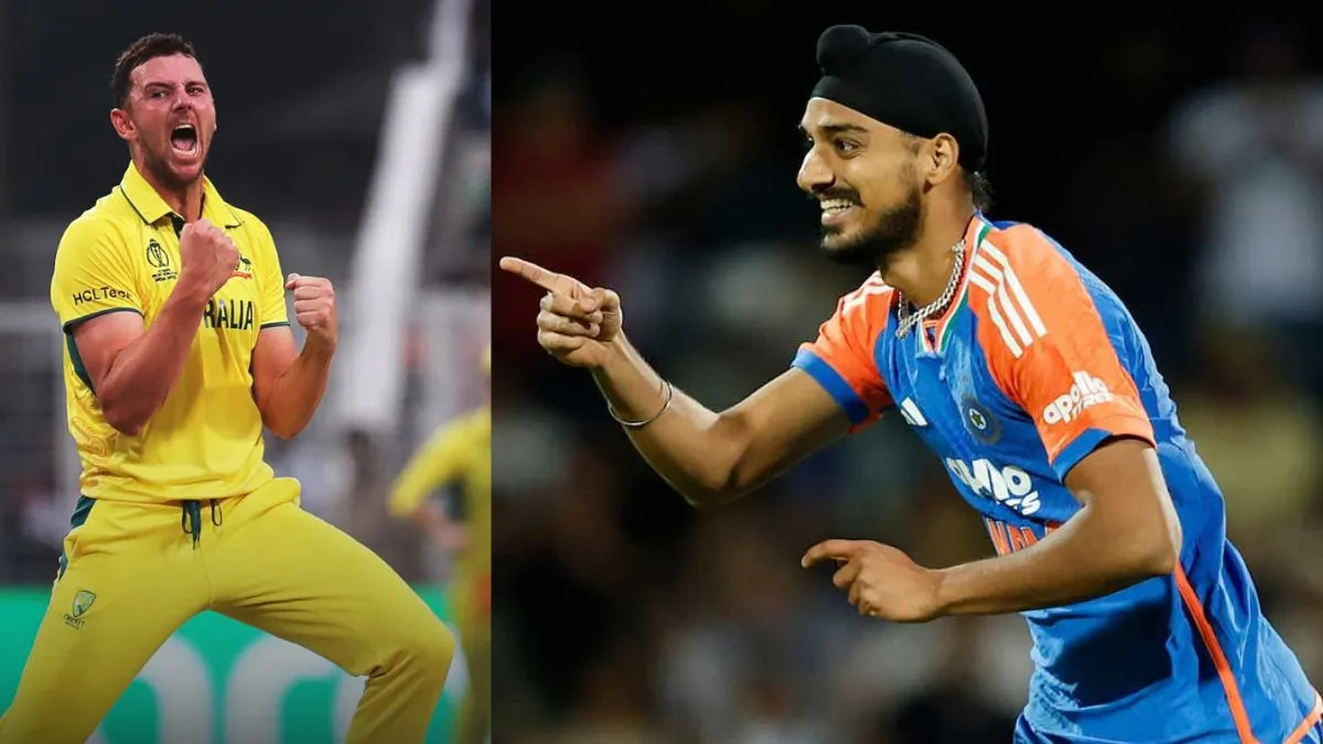 अर्शदीप सिंह बनाम जोश हेज़लवुड, टी20 वर्ल्ड कप में कैसा रहा है अब तक दोनों का प्रदर्शन Josh Hazlewood Vs Arshdeep Singh T20 World Cup Stats Comparision