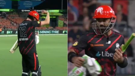 BBL 15: मोहम्मद रिजवान की फिर हुई बड़ी बेइज्जती, टुक-टुक करने के चलते टीम ने कर दिया रिटायर्ड आउट Mohammad Rizwan Retired Out in BBL 15