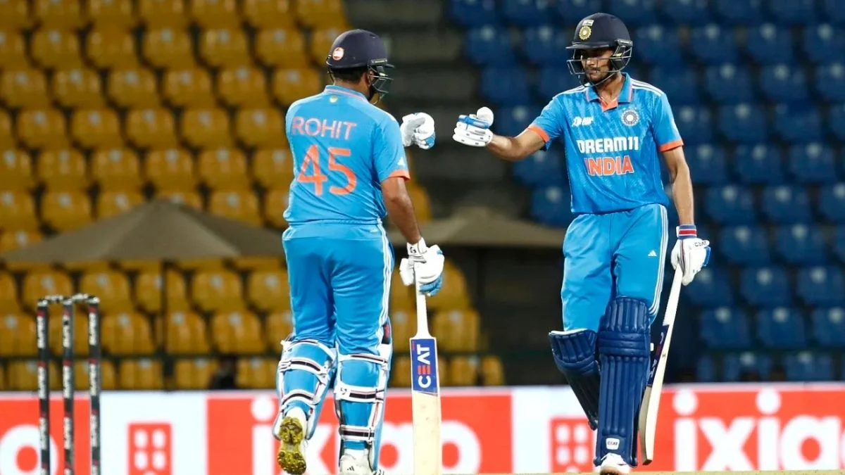 Rohit Sharma and Shubman Gill 