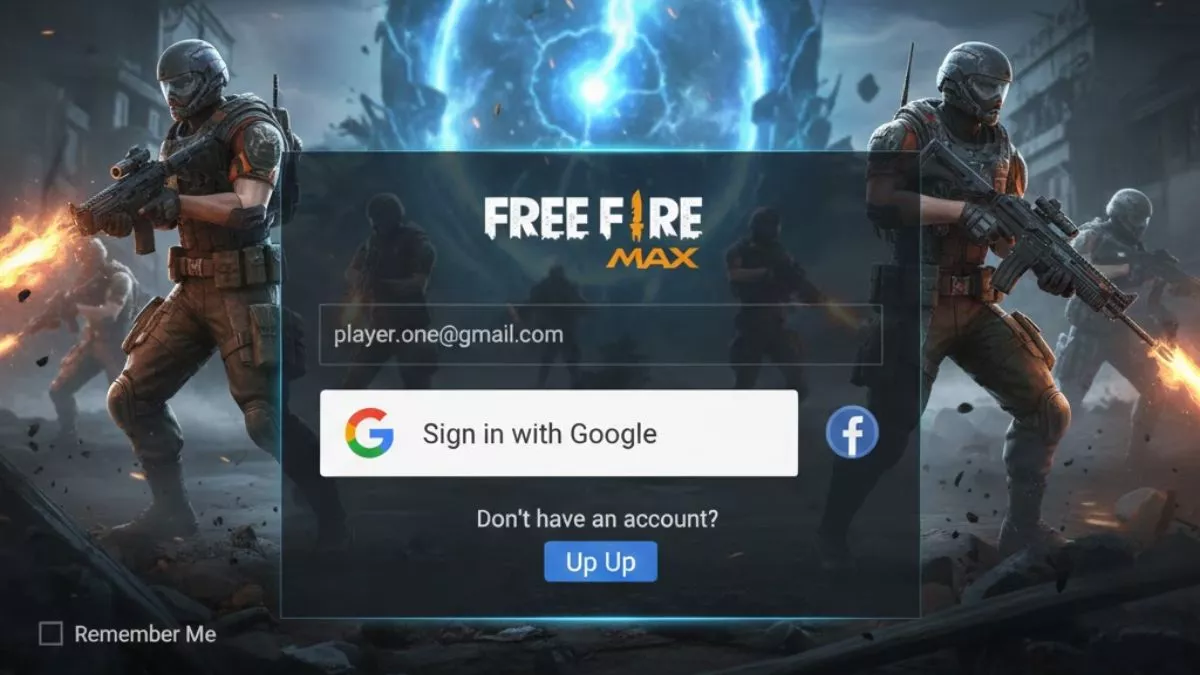 Free Fire MAX ID को Gmail से लॉग-इन कैसे करें How to login to Free Fire MAX ID with Gmail