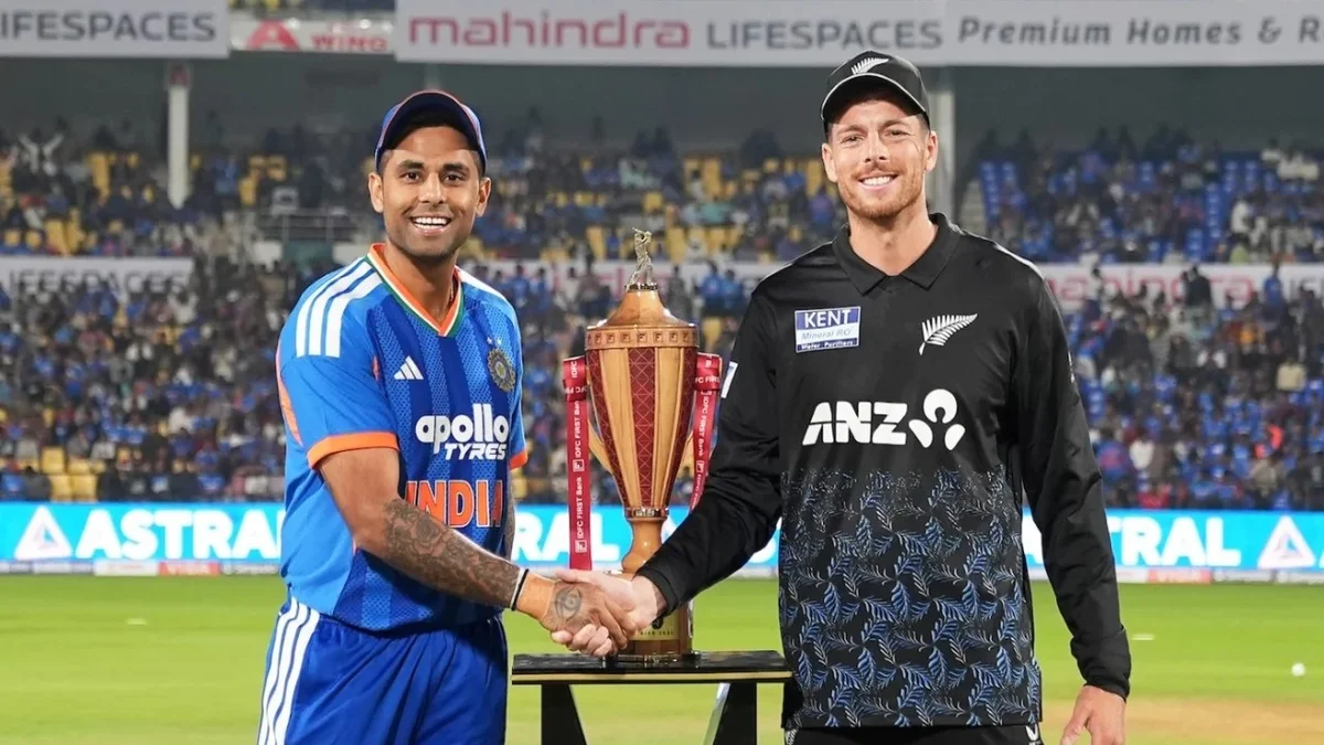 IND vs NZ 5th T20I: टॉस जीतकर पहले बल्लेबाजी करेगी टीम इंडिया, ईशान किशन की वापसी; देखें प्लेइंग XI और पिच रिपोर्ट India vs New Zealand 5th T20I toss, Playing XI, and Pitch report update