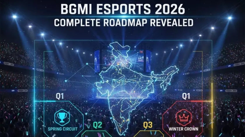 BGMI Esports 2026 का पूरा रोडमैप आया सामने, जानें सारे इवेंटस का पूरा डिटेल्स complete roadmap for BGMI Esports 2026 has been revealed