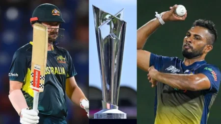 Australia vs. Sri Lanka match