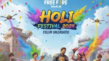 Free Fire MAX होली कार्निवाल इवेंट 2026: नए बंडल्स और अपडेटस के बारे में जानें Free Fire MAX Holi Carnival Event 2026: Learn about new bundles and updates