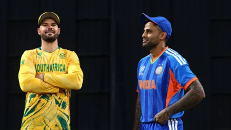 IND vs SA: साउथ अफ्रीका ने टॉस जीतकर चुनी पहले बल्लेबाजी, देखें दोनों टीमों की प्लेइंग XI और अपडेटेड पिच रिपोर्ट IND vs SA: साउथ अफ्रीका ने टॉस जीतकर चुनी पहले बल्लेबाजी, देखें दोनों टीमों की प्लेइंग XI और अपडेटेड पिच रिपोर्ट
