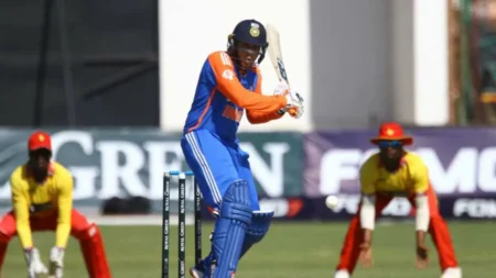 Ind Vs Zim 1st Innings Report T20 World Cup 2026