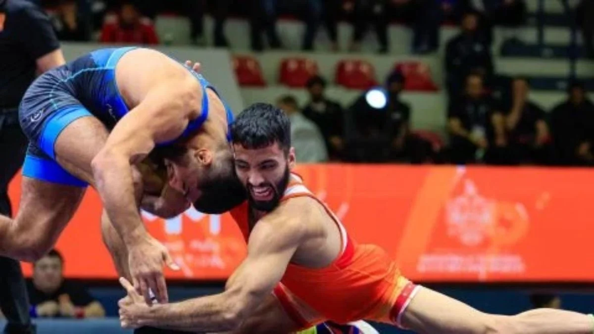 Indian wrestler Sujit Kalkal