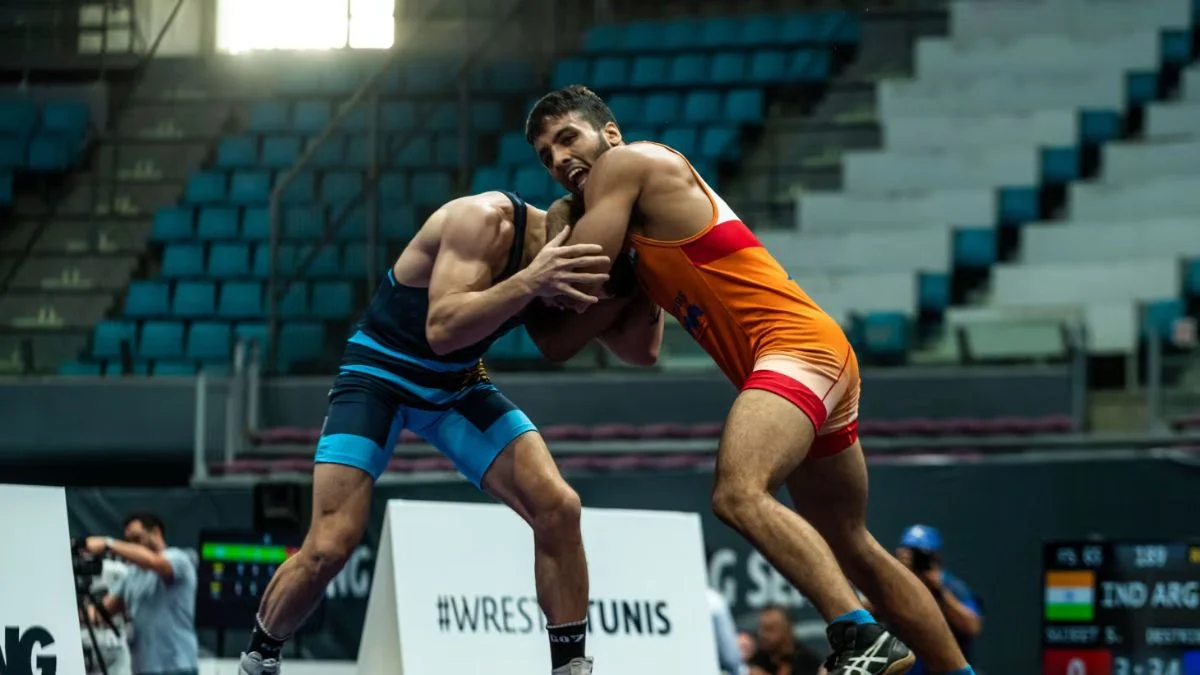Indian wrestler Sujit Kalkal