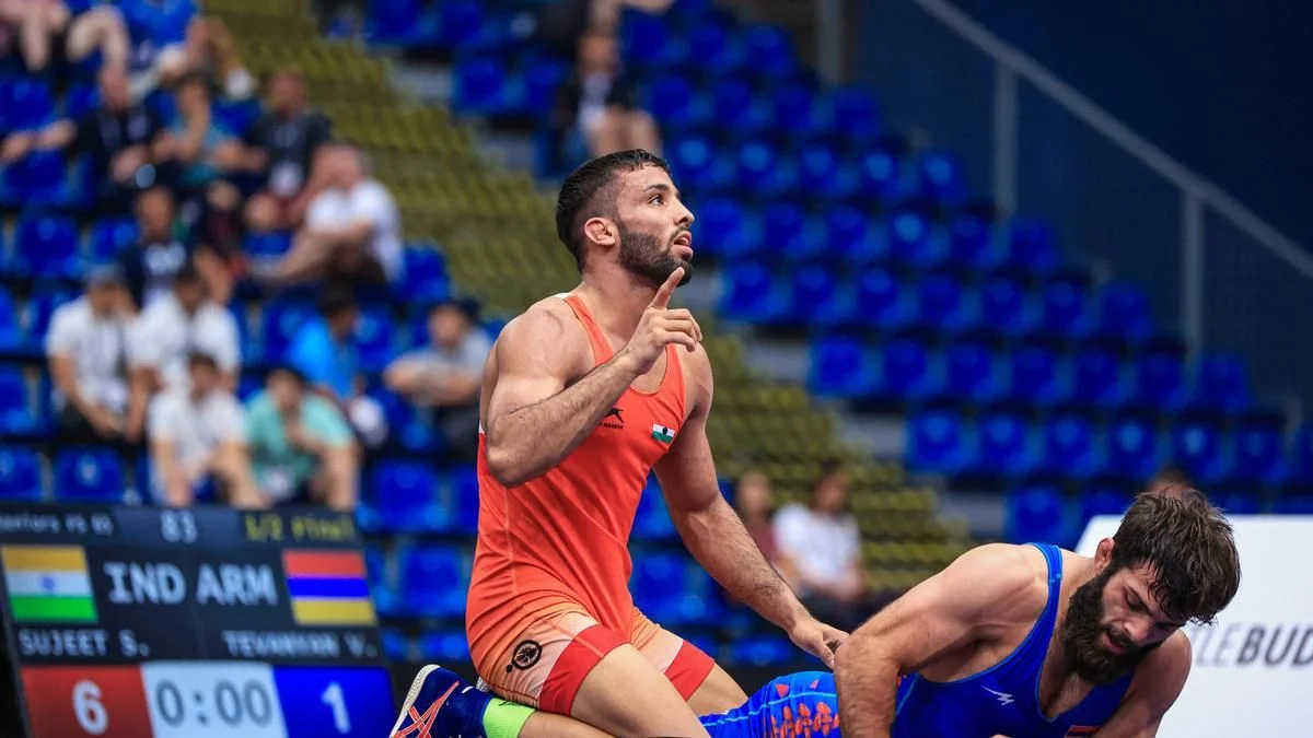 Indian wrestler Sujit Kalkal