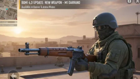 M1 Garand confirmed to enter BGMI 4.3 update, learn about its features