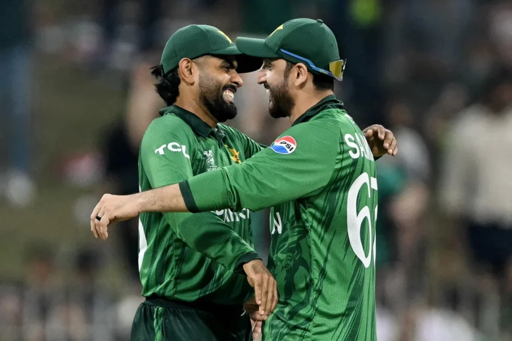 Pakistan Playing XI vs New Zealand match preview showing Pakistan players before the Super 8 clash in T20 World Cup 2026.