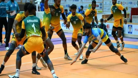 Senior Nationals Men’s Kabaddi Championship 1 day match result